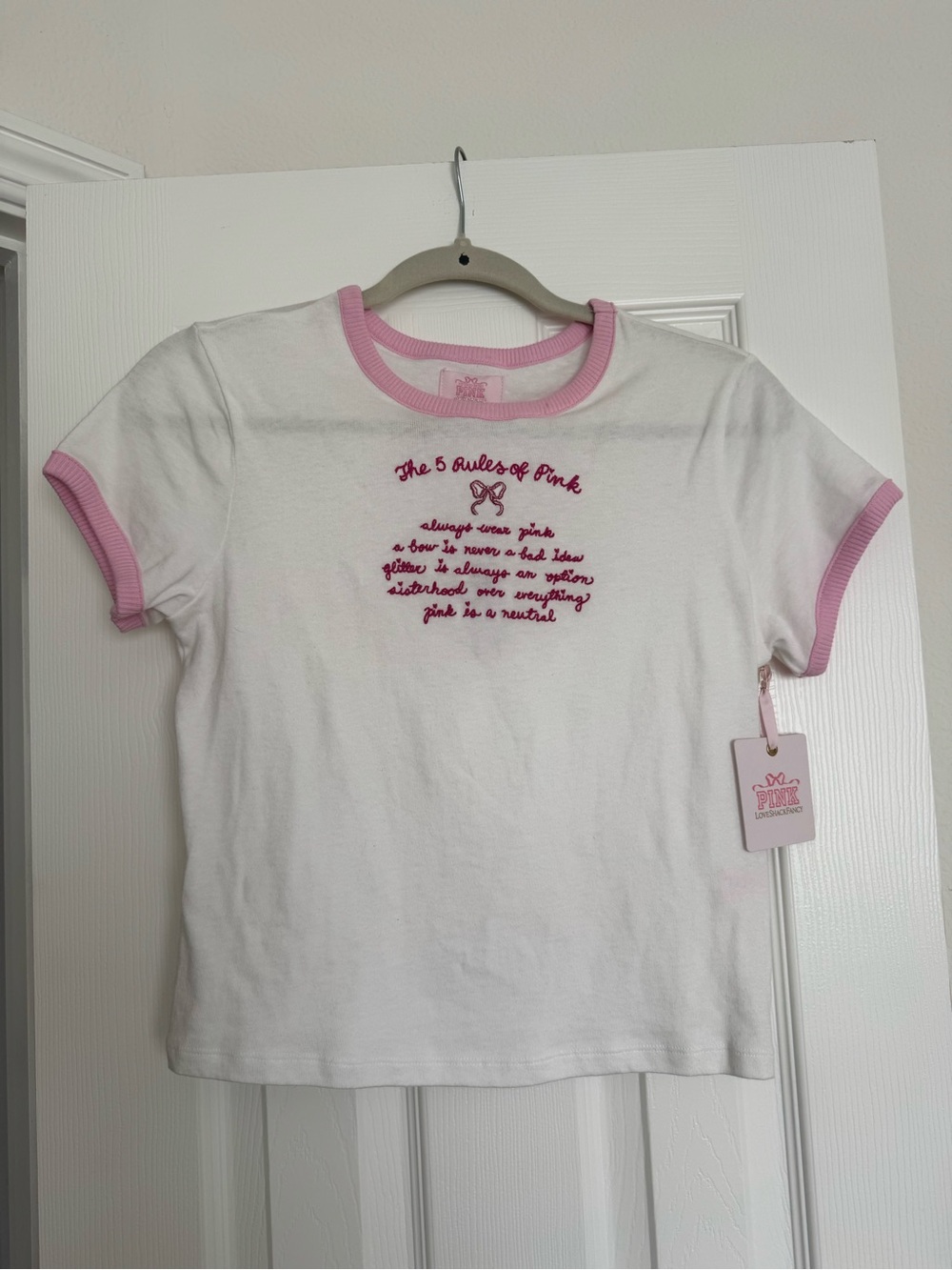 LOVE SHACK FANCY | PINK TEE 🎀